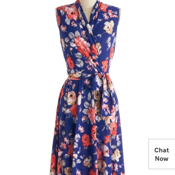 Modcloth Dresses & Skirts - ModCloth Floral Wrap Dress